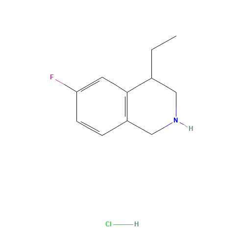 4-ethyl-6-fluoro-1,2,3,4-tetrahydroisoquinoline;hydrochloride (CAS: 1243405-24-4) - Related Chemical Product