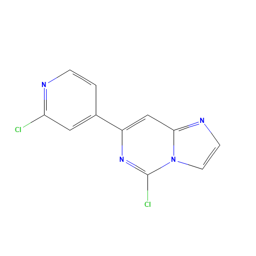 5-chloro-7-(2-chloropyridin-4-yl)imidazo[1,2-c]pyrimidine (CAS: 861417-55-2) - Related Chemical Product