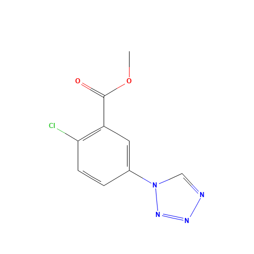 methyl 2-chloro-5-(tetrazol-1-yl)benzoate (CAS: 190270-11-2) - Related Chemical Product