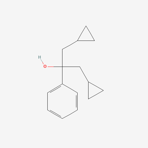 1,3-dicyclopropyl-2-phenylpropan-2-ol (CAS: 92654-59-6) - Related Chemical Product