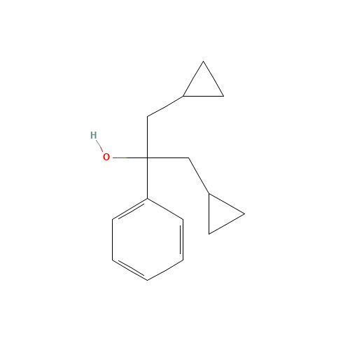 1,3-dicyclopropyl-2-phenylpropan-2-ol (CAS: 92654-59-6) - Related Chemical Product