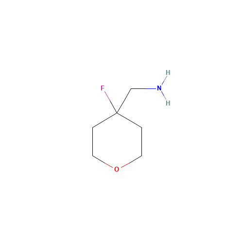 (4-fluorooxan-4-yl)methanamine (CAS: 1228875-13-5) - Chemical Structure and Molecular Formula 