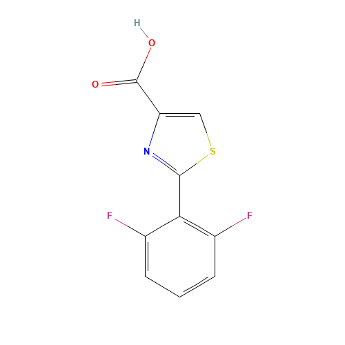 2-(2,6-difluorophenyl)-1,3-thiazole-4-carboxylic acid (CAS: 1017452-64-0) - Related Chemical Product