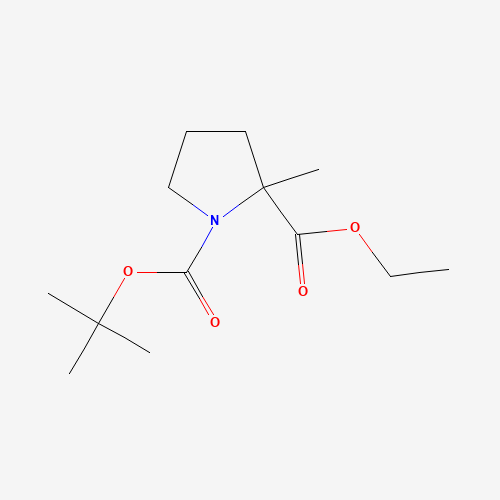 1-O-tert-butyl 2-O-ethyl 2-methylpyrrolidine-1,2-dicarboxylate (CAS: 1358782-35-0) - Related Chemical Product