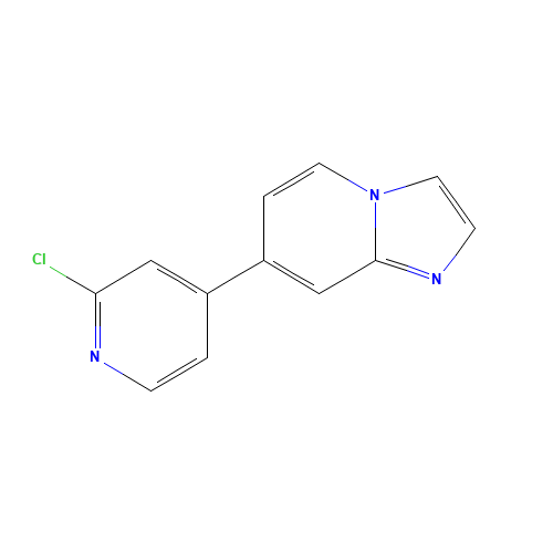 7-(2-chloropyridin-4-yl)imidazo[1,2-a]pyridine (CAS: 908267-78-7) - Related Chemical Product