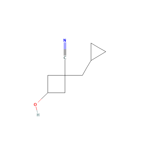 1-(cyclopropylmethyl)-3-hydroxycyclobutane-1-carbonitrile (CAS: 938064-66-5) - Related Chemical Product
