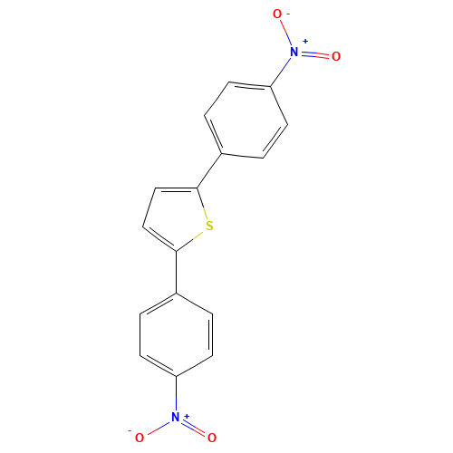 2,5-bis(4-nitrophenyl)thiophene (CAS: 70010-47-8) - Related Chemical Product