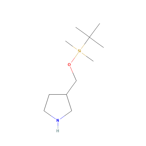 tert-butyl-dimethyl-(pyrrolidin-3-ylmethoxy)silane (CAS: 328956-39-4) - Related Chemical Product