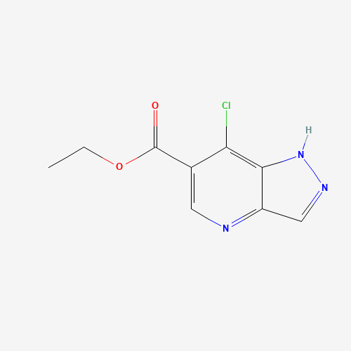 ethyl 7-chloro-1H-pyrazolo[4,3-b]pyridine-6-carboxylate (CAS: 100478-04-4) - Related Chemical Product