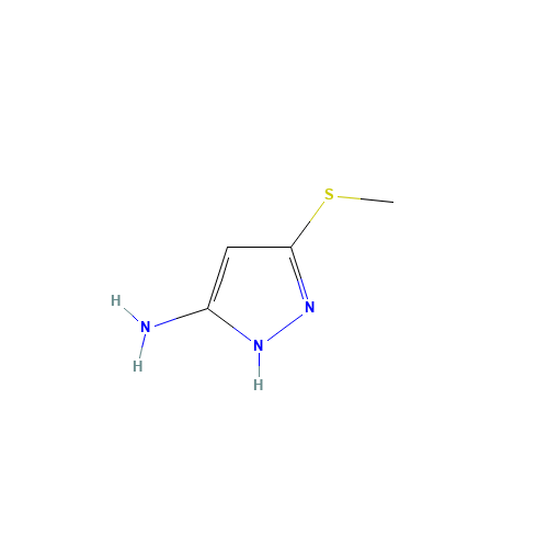 3-methylsulfanyl-1H-pyrazol-5-amine (CAS: 117736-74-0) - Related Chemical Product