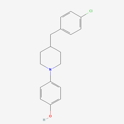 4-[4-[(4-chlorophenyl)methyl]piperidin-1-yl]phenol (CAS: 851702-86-8) - Related Chemical Product