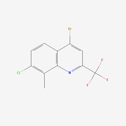4-bromo-7-chloro-8-methyl-2-(trifluoromethyl)quinoline (CAS: 1072944-67-2) - Related Chemical Product