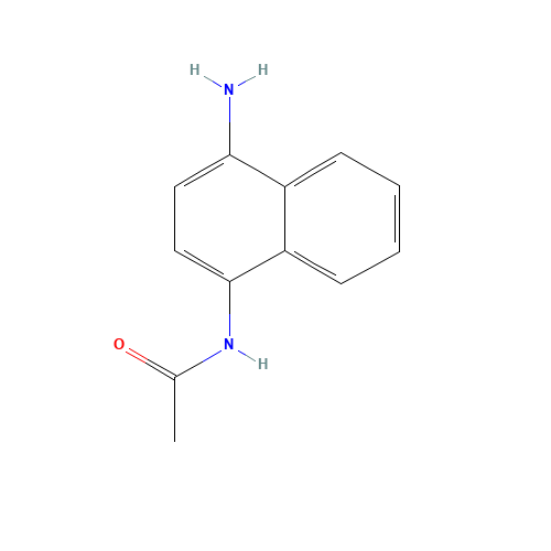 N-(4-aminonaphthalen-1-yl)acetamide (CAS: 91391-90-1) - Chemical Structure and Molecular Formula 