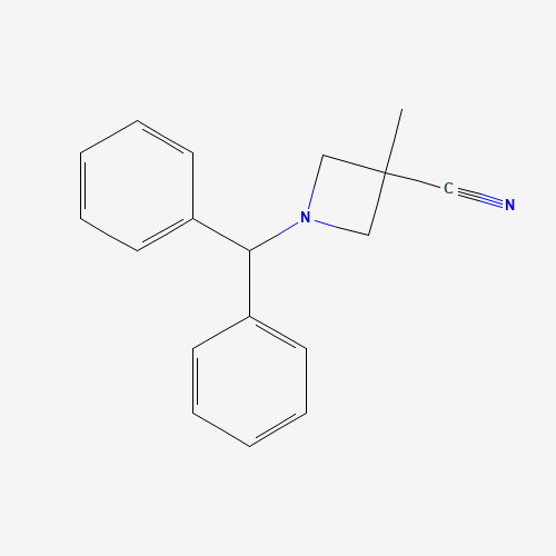 1-benzhydryl-3-methylazetidine-3-carbonitrile (CAS: 133891-88-0) - Related Chemical Product