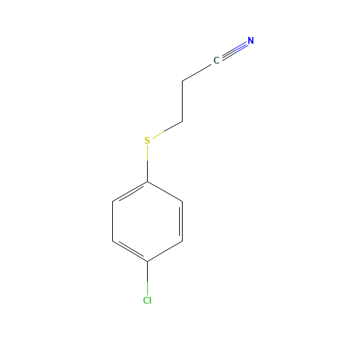 3-(4-chlorophenyl)sulfanylpropanenitrile (CAS: 5307-86-8) - Related Chemical Product