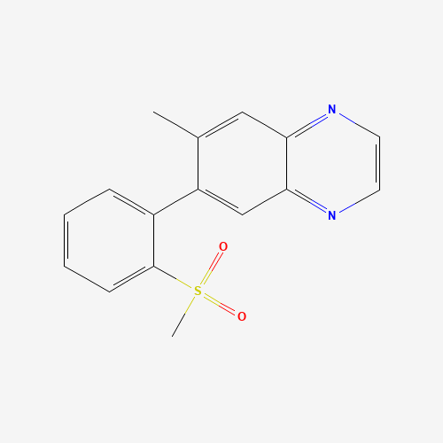 6-methyl-7-(2-methylsulfonylphenyl)quinoxaline (CAS: 1383677-21-1) - Related Chemical Product