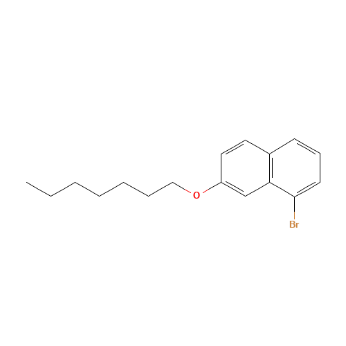 1-bromo-7-heptoxynaphthalene (CAS: 1558804-02-6) - Related Chemical Product