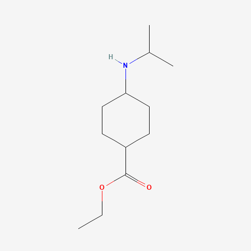 ethyl 4-(propan-2-ylamino)cyclohexane-1-carboxylate (CAS: 1178474-39-9) - Related Chemical Product