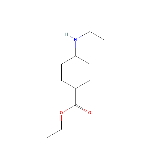 ethyl 4-(propan-2-ylamino)cyclohexane-1-carboxylate (CAS: 1178474-39-9) - Related Chemical Product