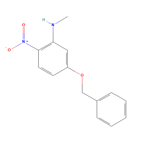 N-methyl-2-nitro-5-phenylmethoxyaniline (CAS: 496837-94-6) - Related Chemical Product