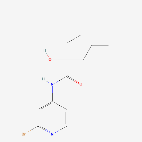 N-(2-bromopyridin-4-yl)-2-hydroxy-2-propylpentanamide (CAS: 1433904-44-9) - Related Chemical Product