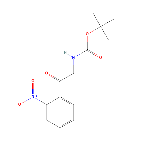tert-butyl N-[2-(2-nitrophenyl)-2-oxoethyl]carbamate (CAS: 155301-81-8) - Related Chemical Product
