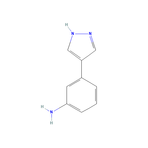 3-(1H-pyrazol-4-yl)aniline (CAS: 1170691-45-8) - Related Chemical Product