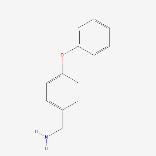 [4-(2-methylphenoxy)phenyl]methanamine (CAS: 856437-71-3) - Related Chemical Product