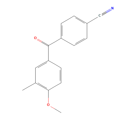 4-(4-methoxy-3-methylbenzoyl)benzonitrile (CAS: 1445576-36-2) - Related Chemical Product