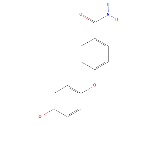 4-(4-methoxyphenoxy)benzamide (CAS: 213315-37-8) - Related Chemical Product