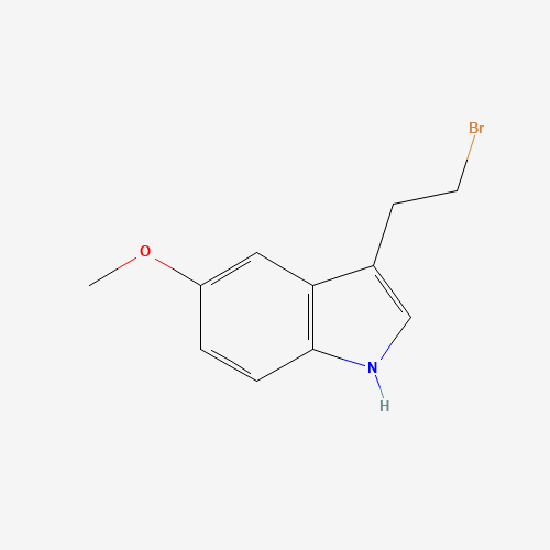 3-(2-bromoethyl)-5-methoxy-1H-indole (CAS: 18334-96-8) - Related Chemical Product
