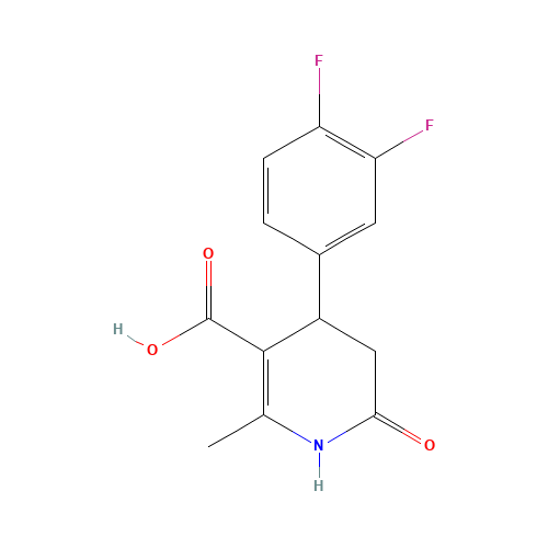 4-(3,4-difluorophenyl)-6-methyl-2-oxo-3,4-dihydro-1H-pyridine-5-carboxylic acid (CAS: 265985-98-6) - Related Chemical Product
