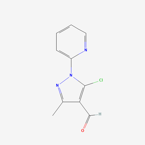 5-chloro-3-methyl-1-pyridin-2-ylpyrazole-4-carbaldehyde (CAS: 87867-73-0) - Related Chemical Product