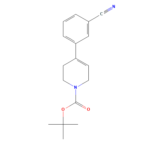 tert-butyl 4-(3-cyanophenyl)-3,6-dihydro-2H-pyridine-1-carboxylate (CAS: 370864-42-9) - Related Chemical Product
