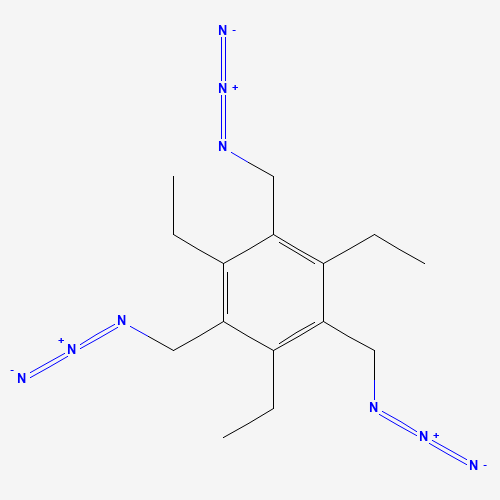 1,3,5-tris(azidomethyl)-2,4,6-triethylbenzene (CAS: 190779-62-5) - Related Chemical Product