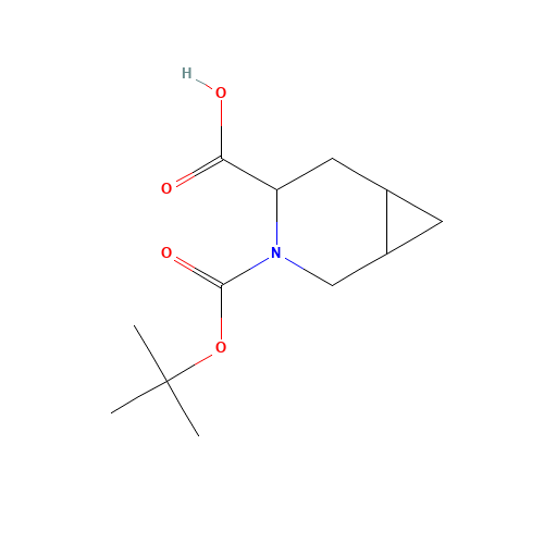4-[(2-methylpropan-2-yl)oxycarbonyl]-4-azabicyclo[4.1.0]heptane-3-carboxylic acid (CAS: 1417743-37-3) - Related Chemical Product