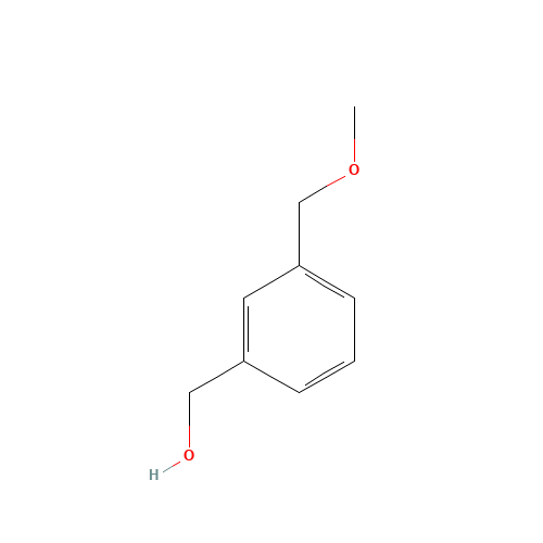 [3-(methoxymethyl)phenyl]methanol (CAS: 522622-95-3) - Chemical Structure and Molecular Formula 