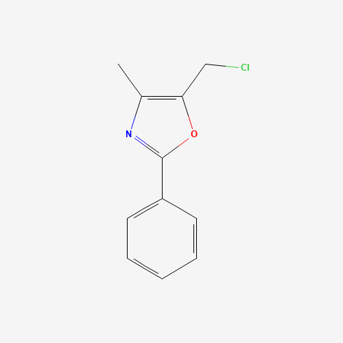 5-(chloromethyl)-4-methyl-2-phenyl-1,3-oxazole (CAS: 625106-10-7) - Related Chemical Product
