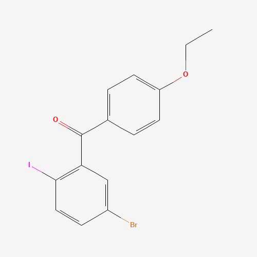 (5-bromo-2-iodophenyl)-(4-ethoxyphenyl)methanone (CAS: 864070-16-6) - Related Chemical Product