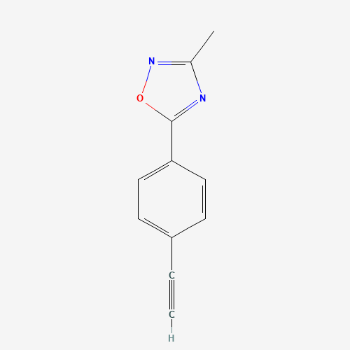 5-(4-ethynylphenyl)-3-methyl-1,2,4-oxadiazole (CAS: 1231192-96-3) - Related Chemical Product