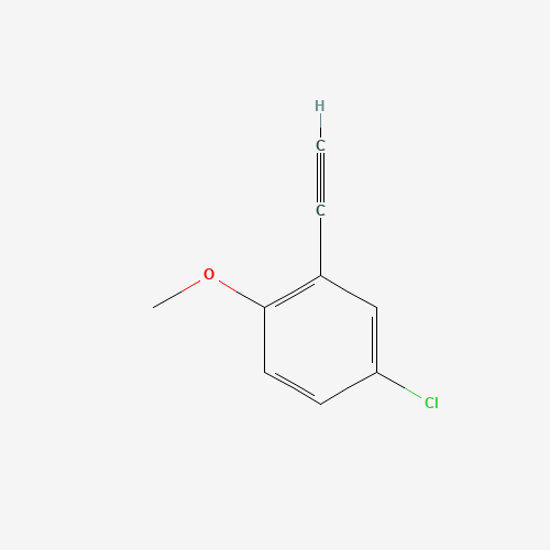 4-chloro-2-ethynyl-1-methoxybenzene (CAS: 95186-47-3) - Related Chemical Product
