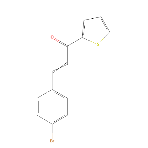 3-(4-bromophenyl)-1-thiophen-2-ylprop-2-en-1-one (CAS: 42292-00-2) - Related Chemical Product
