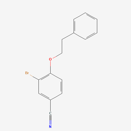 3-bromo-4-(2-phenylethoxy)benzonitrile (CAS: 938247-12-2) - Related Chemical Product