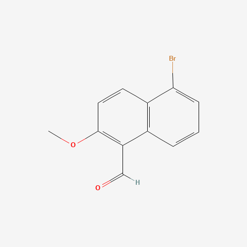 5-bromo-2-methoxynaphthalene-1-carbaldehyde (CAS: 1466557-90-3) - Related Chemical Product