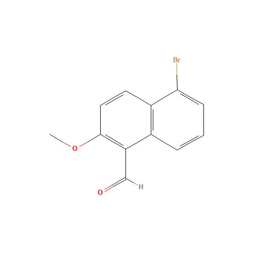 5-bromo-2-methoxynaphthalene-1-carbaldehyde (CAS: 1466557-90-3) - Related Chemical Product
