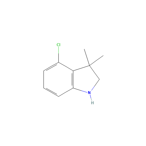 4-chloro-3,3-dimethyl-1,2-dihydroindole;hydrochloride (CAS: 1235441-09-4) - Related Chemical Product