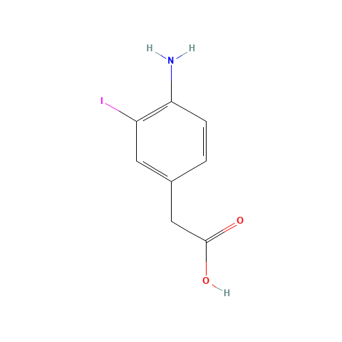 2-(4-amino-3-iodophenyl)acetic acid (CAS: 133178-71-9) - Related Chemical Product