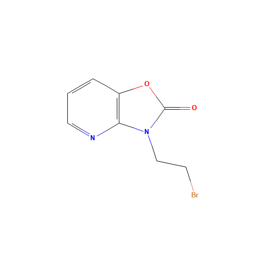 3-(2-bromoethyl)-[1,3]oxazolo[4,5-b]pyridin-2-one (CAS: 134336-95-1) - Related Chemical Product