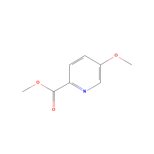 methyl 5-methoxypyridine-2-carboxylate (CAS: 29681-39-8) - Chemical Structure and Molecular Formula 