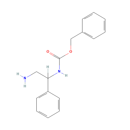 benzyl N-(2-amino-1-phenylethyl)carbamate (CAS: 142854-51-1) - Related Chemical Product